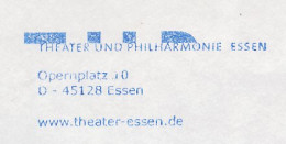 Meter Cut Germany 2005 Theater En Philharmonic Essen - Musique