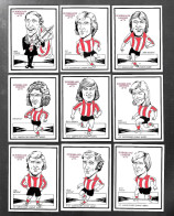 Y408 - SERIE COMPLETE SUNDERLAND LEGENDS 73 - Trading-Karten