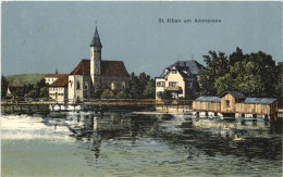 St. Alban Bei Diessen Am Ammersee - Künstler Ak Eugen Felle - Diessen