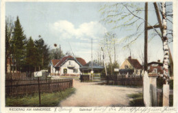 Riederau Bei Diessen Am Ammersee - Bahnhof - Diessen