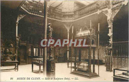 CPA MUSEE DE CLUNY.Salle De Sculpture (bois)-LL - Musées
