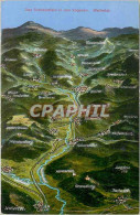 CPA CARTE GEOGRAPHIQUE Weilertal - Cartes Géographiques
