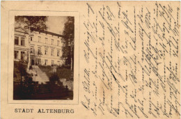 Stadt Altnburg - Bahnpost Reichenbach - Eger - Altenburg