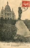 CPA  - PARIS -  MONUMENT DU CHEVALIER DE LA BARRE - Standbeelden