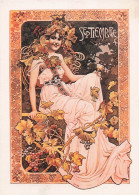 SEPTIEMBRE . ( Illustration Type "vieille Affiche") - Malerei & Gemälde