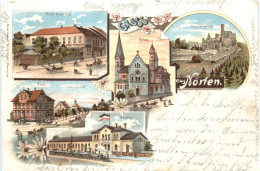 Gruss Aus Nörten - Litho - Northeim