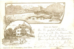 Gruss Aus Egern - Litho - Miesbach