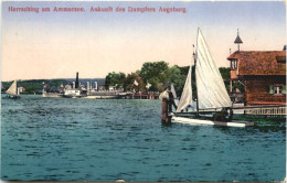 Herrsching Am Ammersee, Ankunft Des Dampfers Augsburg - Herrsching