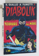 60921 DIABOLIK R Ristampa N. 7 - Terrore Sul Mare - Diabolik