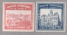 EXPOSITION INTERNATIONALE LYON 1914 - Expositions Philatéliques