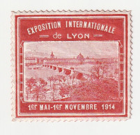 EXPOSITION INTERNATIONALE LYON 1914 - Esposizioni Filateliche