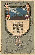 Freising - Lehrer Absolvia 1913 - Freising