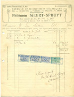 Oude Factuur Philéon Meert-Spruyt Uit Aalst - 1923 - Textiel - Automovilismo