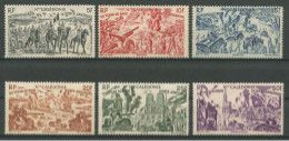 Nouvelle Calédonie - 1946 - Série N°55 à 60 * - Unused Stamps