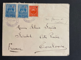 PARAGUAY LETTRE COVER 1925 Pour Toulouse France - Paraguay