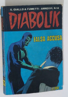 60945 DIABOLIK 1977 A. XVI N. 14 - Falsa Accusa - Diabolik