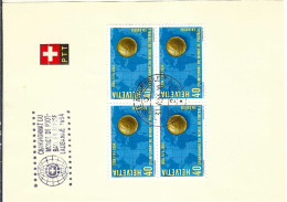 SUISSE 1954: Encart De Bern - Covers & Documents