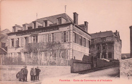 Fourmies - Ecole De Commerce Et D'Industrie -  CPA °J - Fourmies