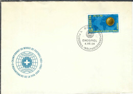 SUISSE 1954: LSC De Bern "ENDSPIEL" - Covers & Documents