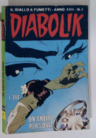 60953 DIABOLIK 1978 A. XVII N. 1 - Un Anello Per Sonia - Diabolik