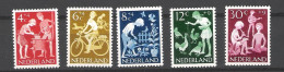Netherlands1962 Children Stamps Bicycle, Music MNH ** - Altri (Terra)
