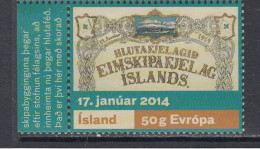 2014 Iceland Steamship Company  Complete Set Of 1 MNH @ BELOW FACE VALUE - Nuevos