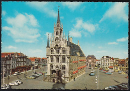 Netherland - Gouda - Stadhuis - Cars - Opel Rekord - VW Käfer - Ford Taunus - Bus Uvm. - Gouda