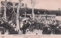 Chatou - Funerailles Nationales De M . Berteaux  , Ministre De La Guerre -  CPA °J - Chatou