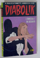 60970 DIABOLIK 1979 A. XVIII N. 18 - L'omicida è In Agguato - Diabolik