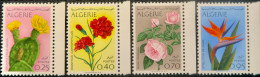 R2452/1818 - ALGERIE - 1969 - FLORE - SERIE COMPLETE - N°484 à 487 NEUFS** BdF - Algeria (1962-...)