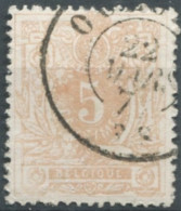 Belgique COB N°28 - Cachet (ambulant) OUEST - (F917) - Ambulantes