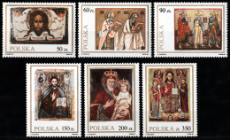 1989 Polonia Icons Set MNH** Tr156 - Quadri