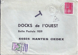 TAXE N° 102 S/L. DIVERSES DE 1976 - 1960-.... Lettres & Documents