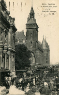 CPA - PARIS - MARCHE AUX FLEURS ET TOUR DE L'HORLOGE - La Seine Et Ses Bords