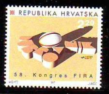 Croatia 1997 Y Sport Rugby Congress FIRA Mi No 419 MNH - Kroatien