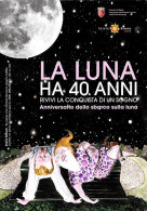 [MD4669] CPM - ROMA -  LA LUNA HA 40 ANNI - ESTATE ROMANA - PROMOCARD 8799 - PERFETTA - Non Viaggiata - Spazio