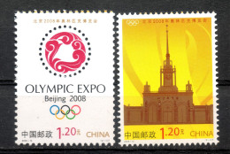 China Chine :  2008-12** Expo Olympique Pékin 2008 - Unused Stamps