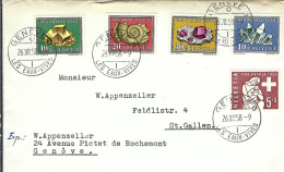 SUISSE 1958: LSC De Genève Pour St Gallen - Covers & Documents