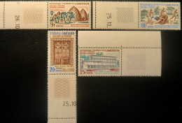 R2452/1823 - CAMEROUN - 1965 - SERIE COMPLETE - N°409 à 412 NEUFS** BdF/CdF - Camerun (1960-...)