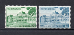 VIETNAM DU SUD   N° 120 + 121    NEUFS SANS CHARNIERE COTE 2.00€    PALAIS MONUMENT - Vietnam