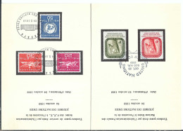SUISSE Service Nations Unies 1959: Encart De Genève - Covers & Documents