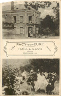 PACY Sur EURE Hotel De La Gare ( 2 Vues ) - Pacy-sur-Eure
