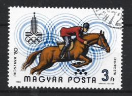 Hungary 1980 Ol. Games Y.T.  A433 (0) - Oblitérés