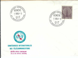 SUISSE Service UIT 1959: LSC Ill. De Genève - Servizio