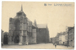 CPA Diest, St. Sulpitiuskerk En Groote Markt - Diest