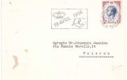 LETTERA PER ITALIA CON ANNULLO TARGHETTA - Lettres & Documents