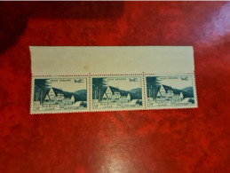 MAROC BANDE DE 3 N° PA  68 - Unused Stamps