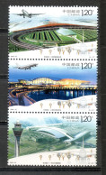 China Chine :  2008-25** Aéroports - Unused Stamps