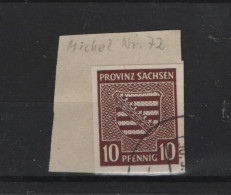 SBZ   Michel Kat.Nr. Gest 72 (2) - Used