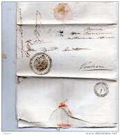 1839 LETTERA CON ANNULLO BARDOLINO IN CORSIVO + PESCHIERA  VERONA - 1. ...-1850 Prefilatelia